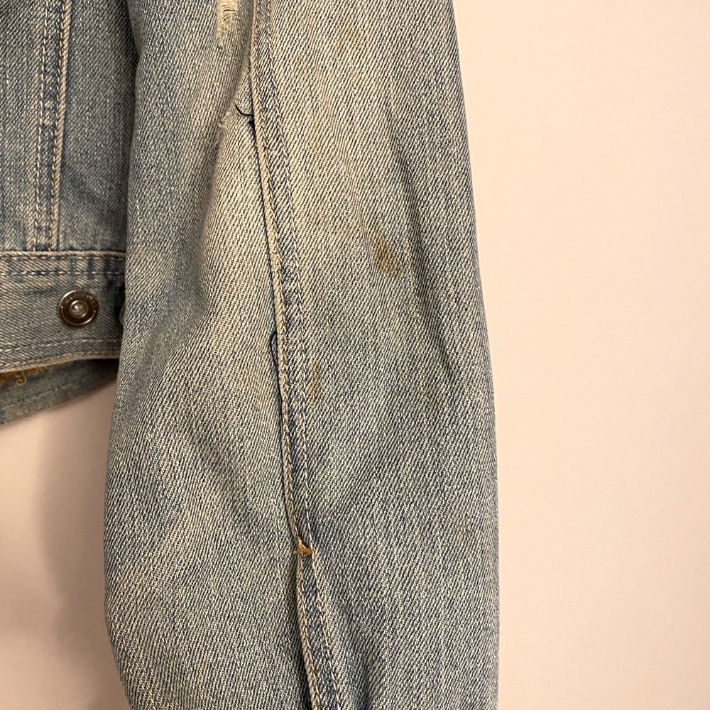 Distressed Jean Jacket - Picture 3 of 3